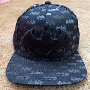 Batman Logo Symbol Snapback Cap Hat DC Comics